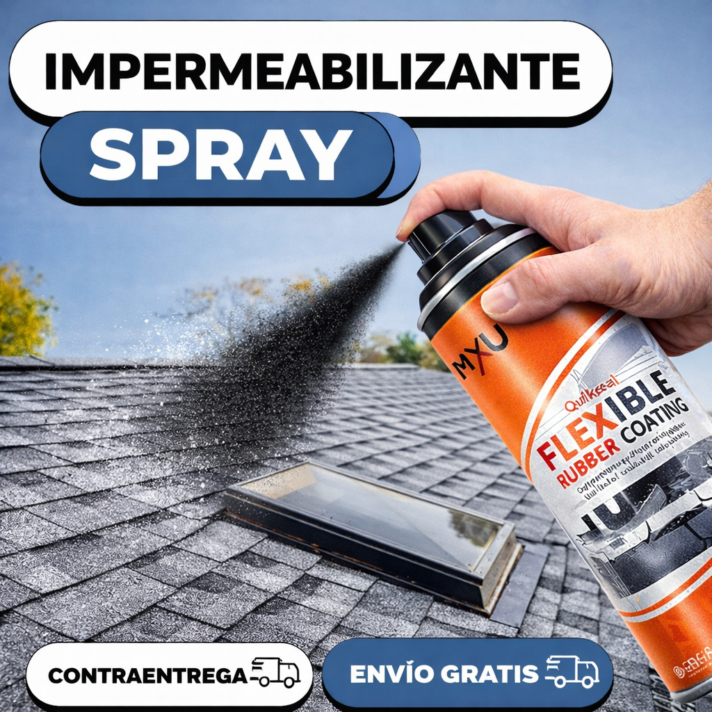 Spray Impermeabilizante Profesional (Para todo tipo de Superficies)