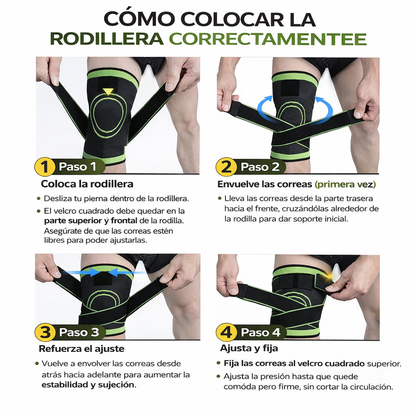 2x1 Rodillera de Compresión Deportiva Ajustable (Oferta Año Nuevo)