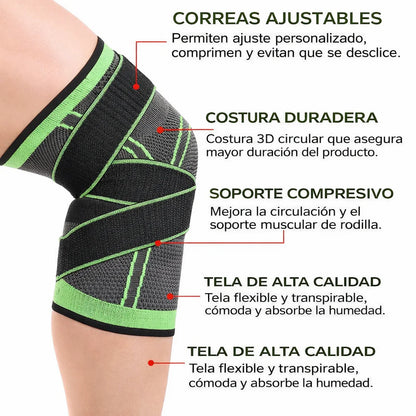 2x1 Rodillera de Compresión Deportiva Ajustable (Oferta Año Nuevo)