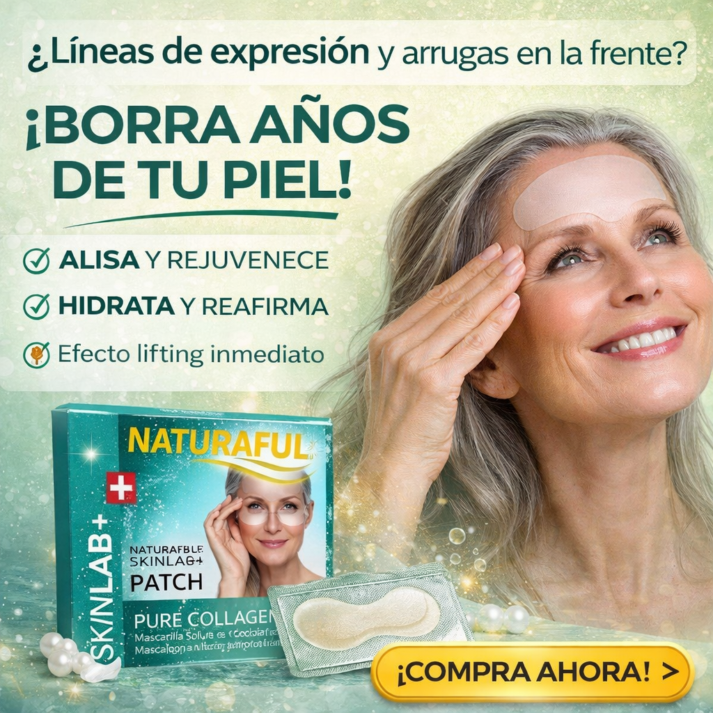 Parches de Mascarilla Soluble de Colágeno Hidrolizado (6 Aplicaciones)