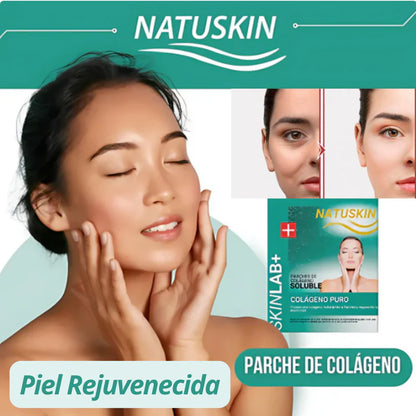 Parches de Mascarilla Soluble de Colágeno Hidrolizado (6 Aplicaciones)