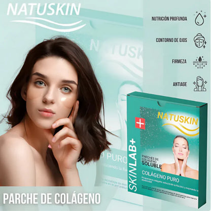 Parches de Mascarilla Soluble de Colágeno Hidrolizado (6 Aplicaciones)